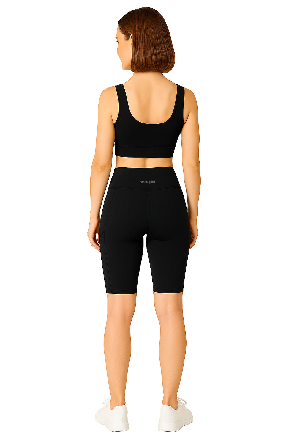 smillagård Radler-Shorts Highwaist schwarz