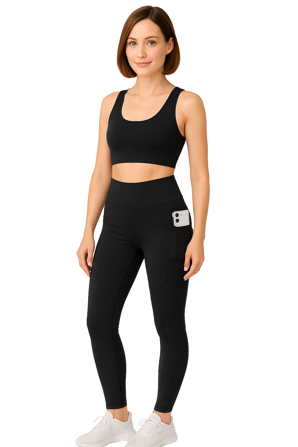 smillagård Leggings Highwaist schwarz