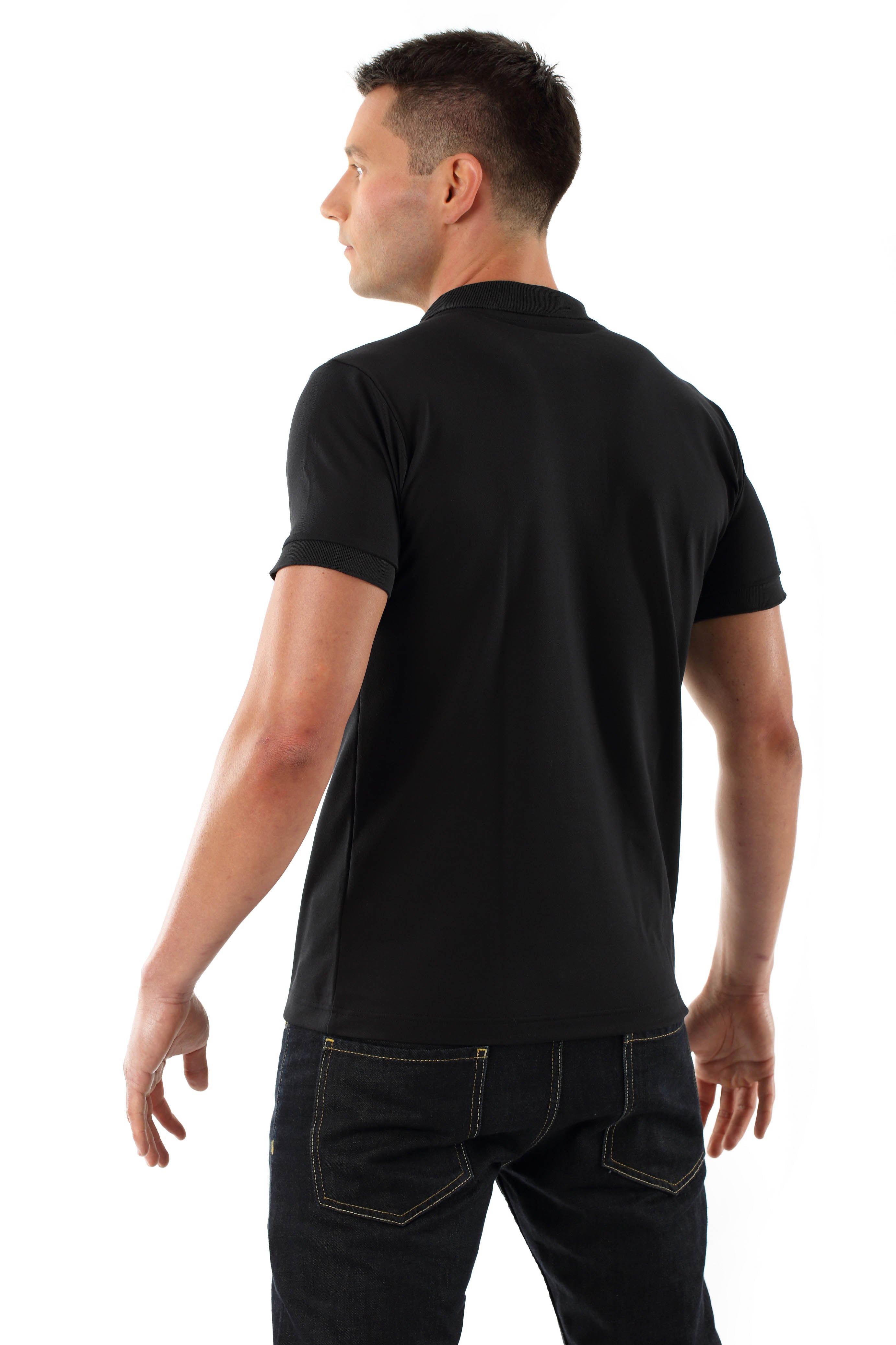 Herren Poloshirt "Business" Schwarz