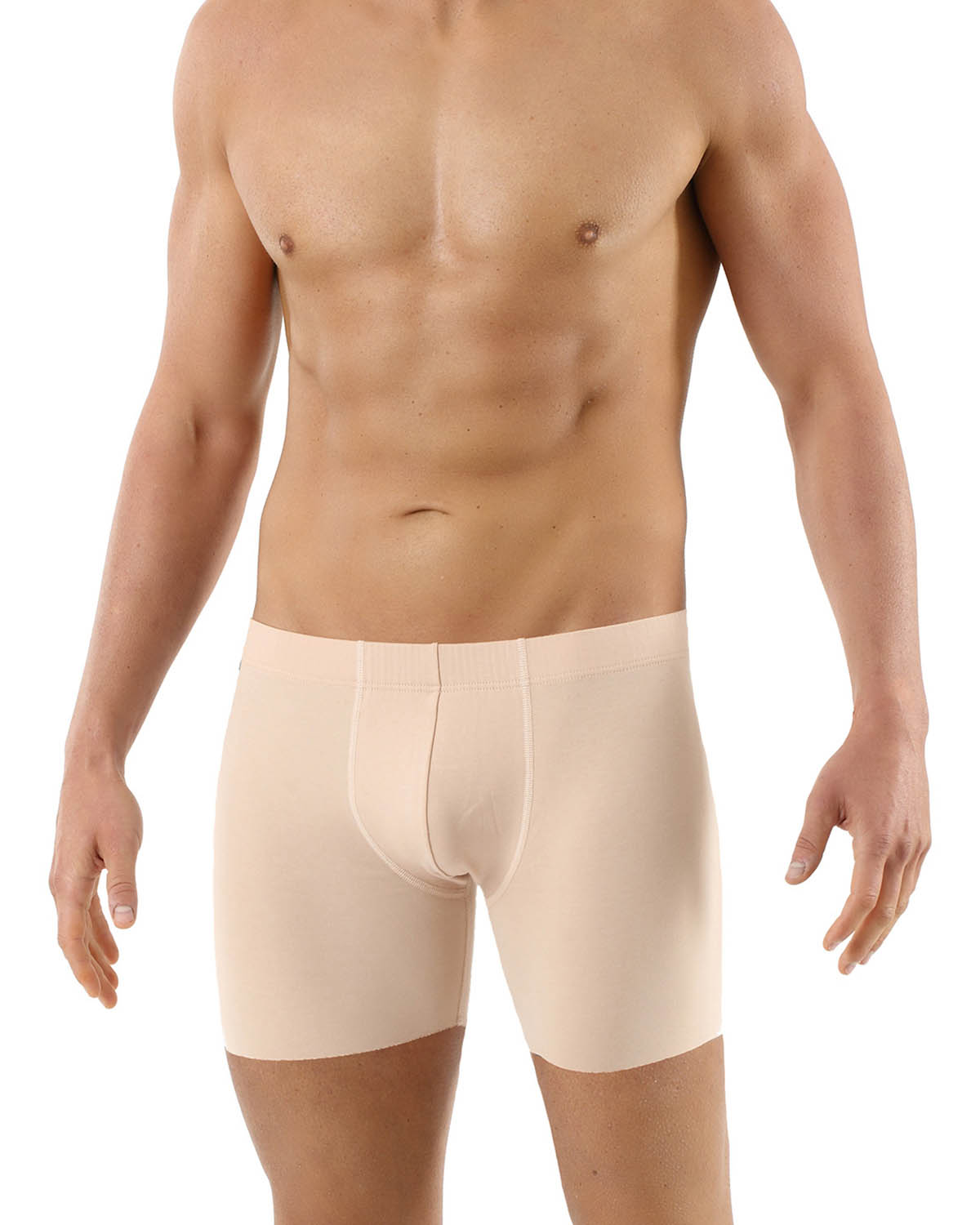 Herren Retroshorts unsichtbar Lasercut ohne Saum Clean Cut Baumwolle Elastan