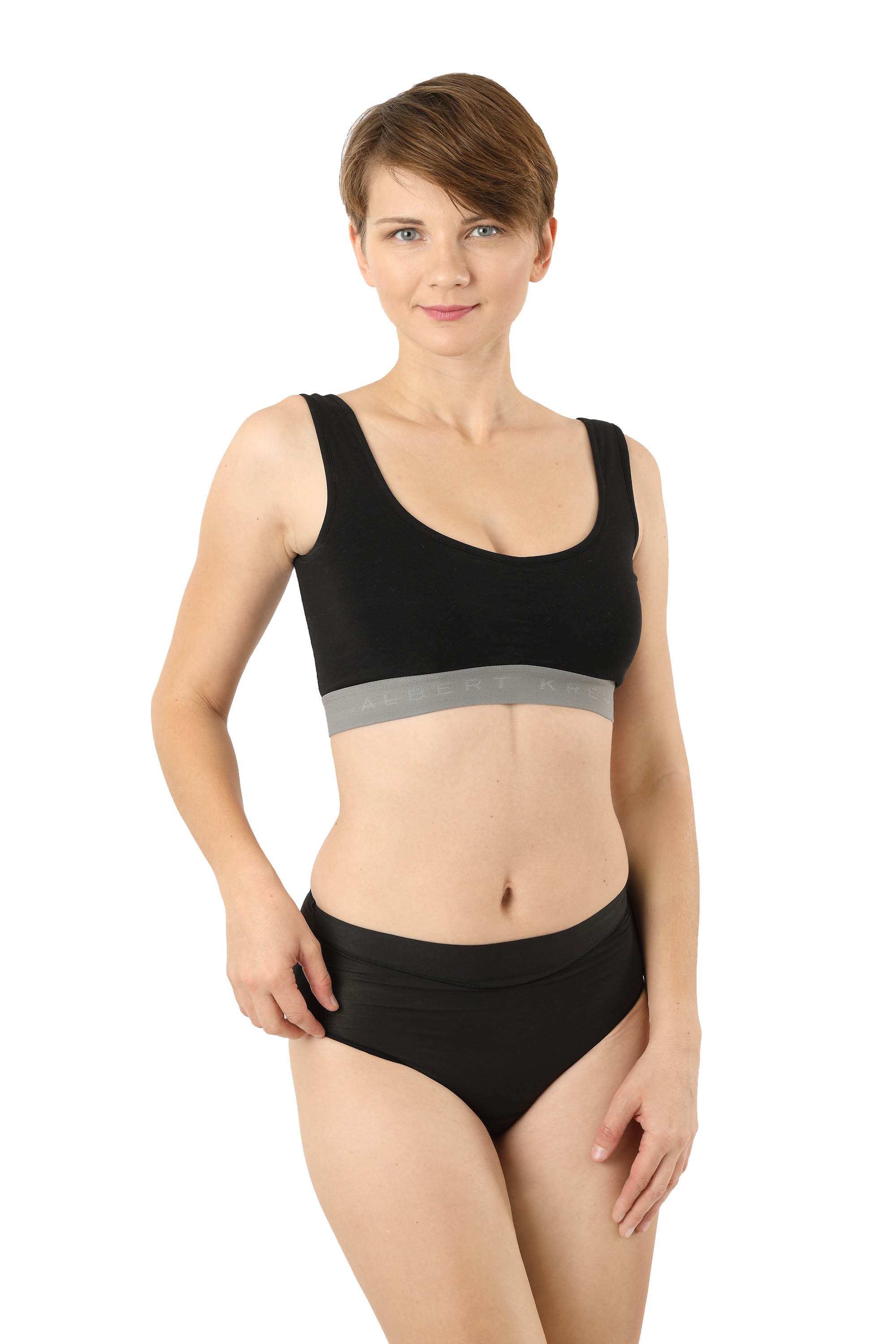 3er Pack Funktions-Taillenslip schwarz