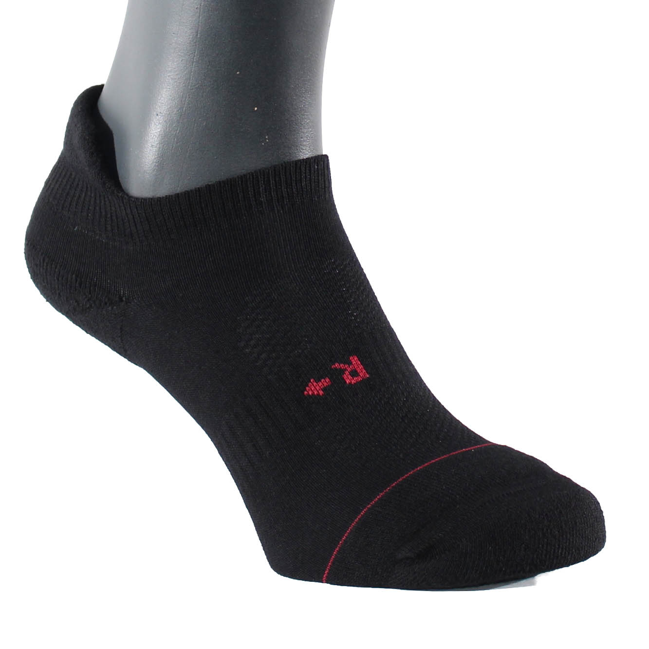 Sneaker Socken Herren Füßlinge Schwarz