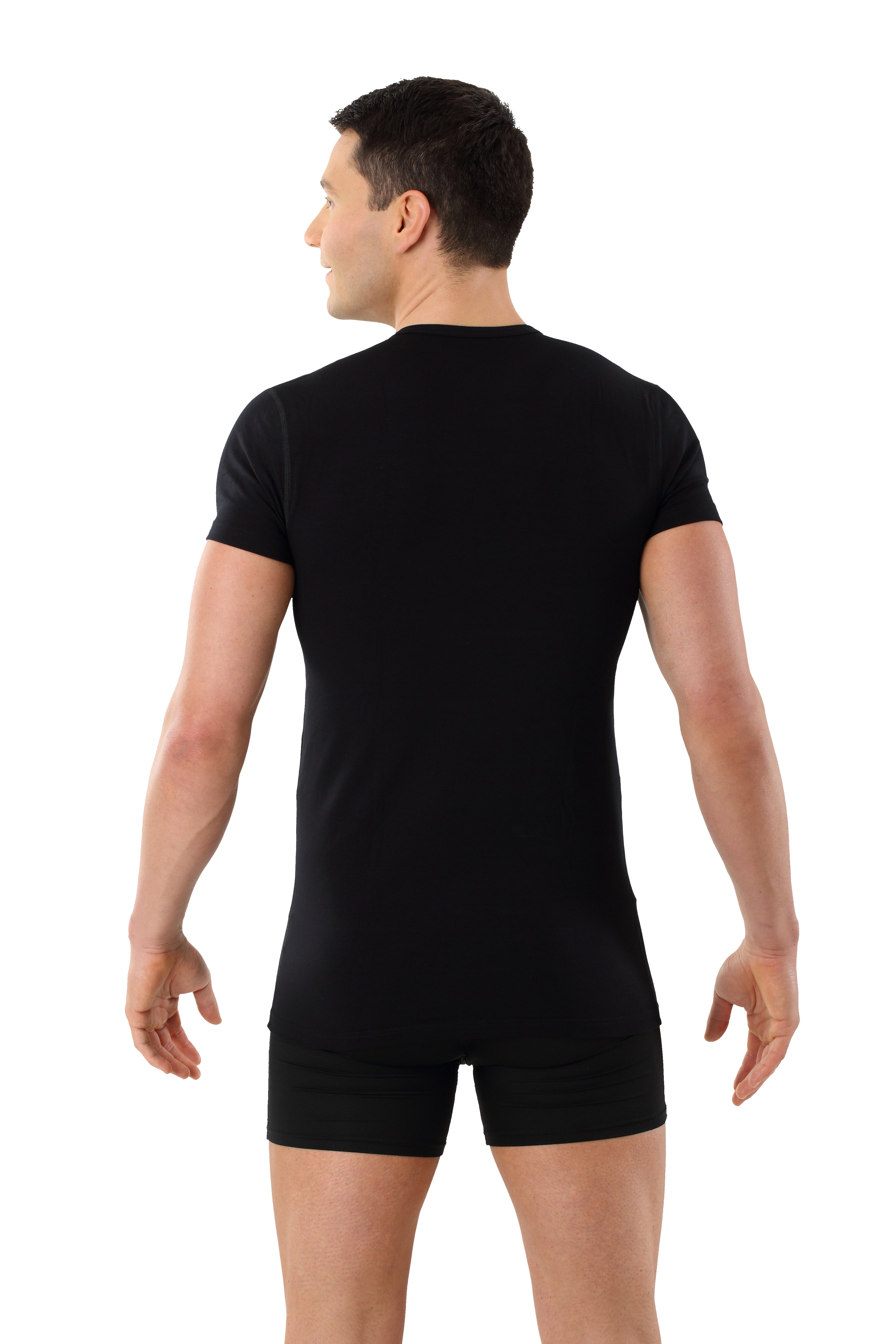 Herren Kurzarm-Unterhemd Bio-Baumwolle – leicht & atmungsaktiv