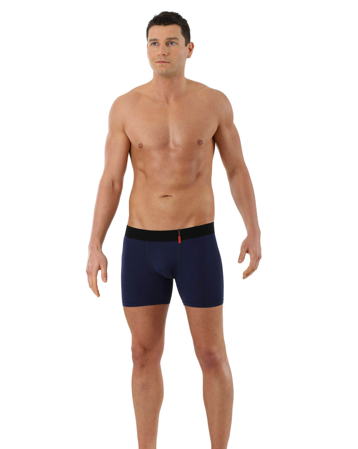 Retro Shorts Boxershorts Mikrofaser Marine