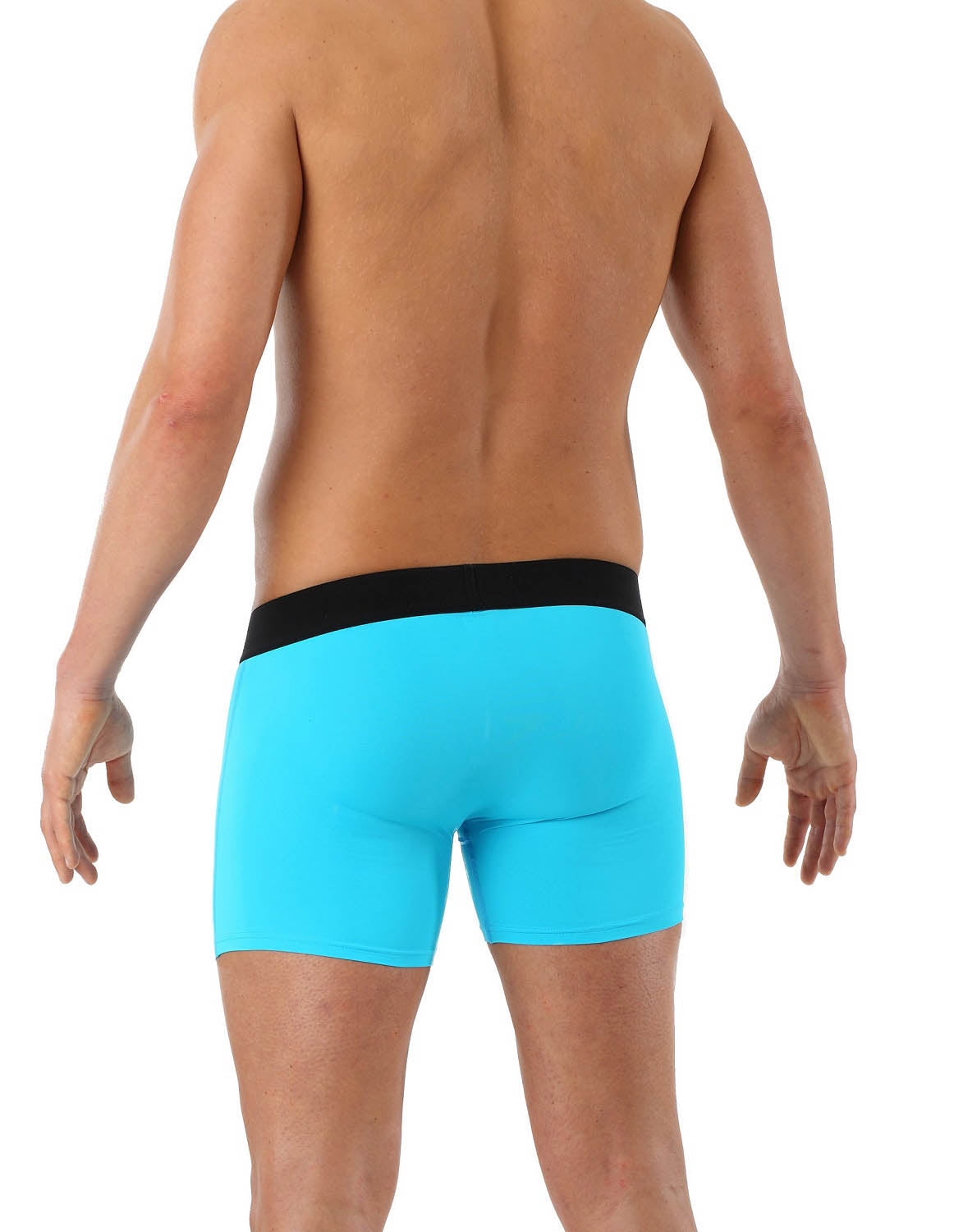 Retro Shorts Boxershorts Mikrofaser Tuerkis