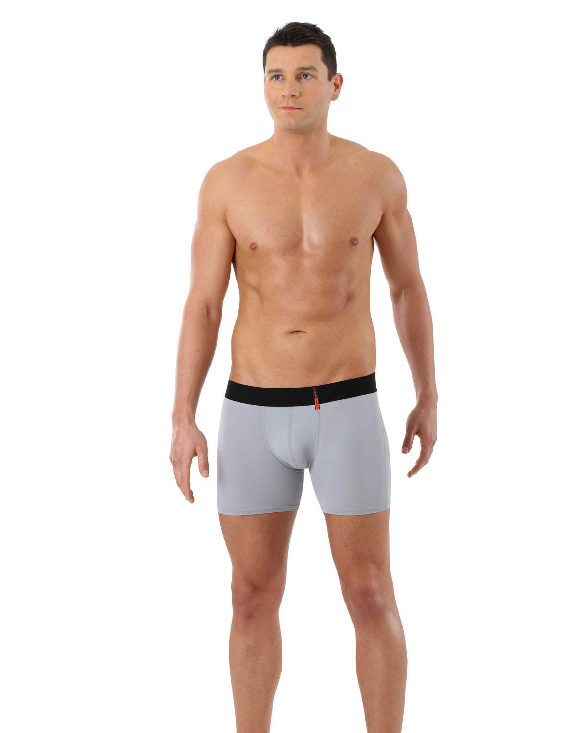 Retro Shorts Boxershorts Mikrofaser Grau