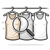 Quelle couleur est invisible sous une chemise blanche ?
