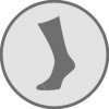 Chaussettes hautes mi-bas