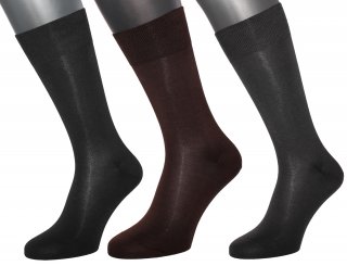 Chaussettes élégantes en coton très fin 