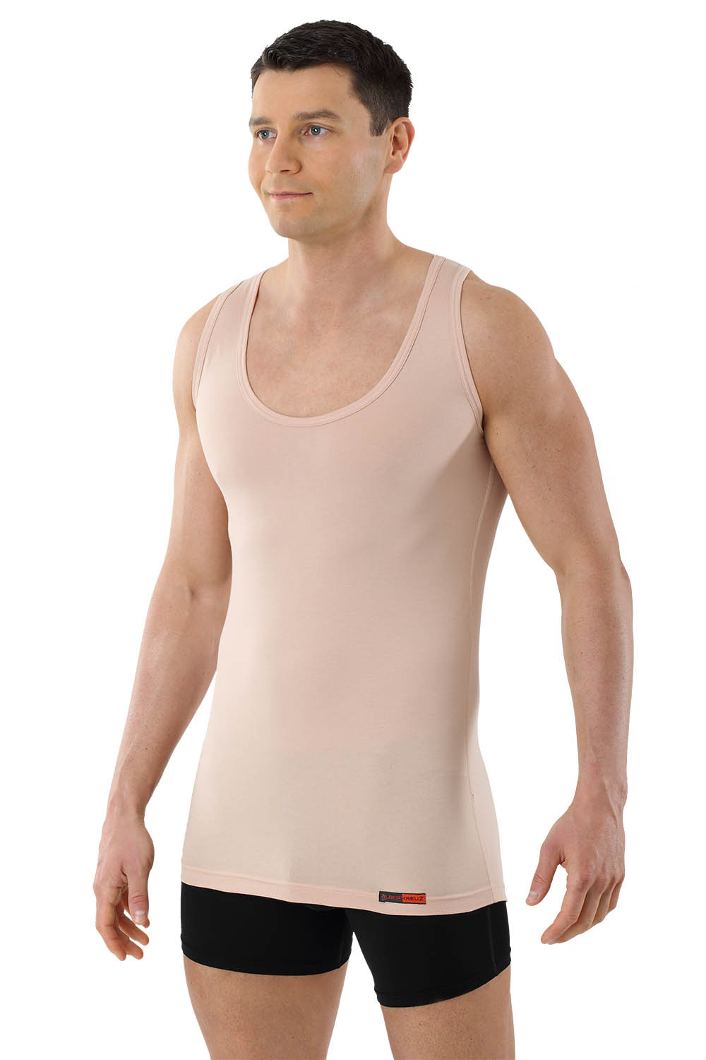 Débardeur stretch homme - coton bio et élasthanne